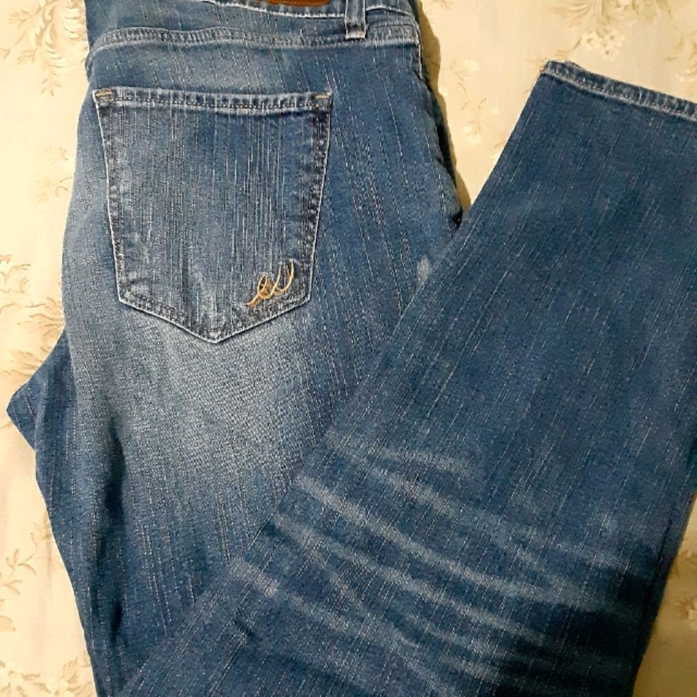 Express Girfriend Mid Rise Jeans